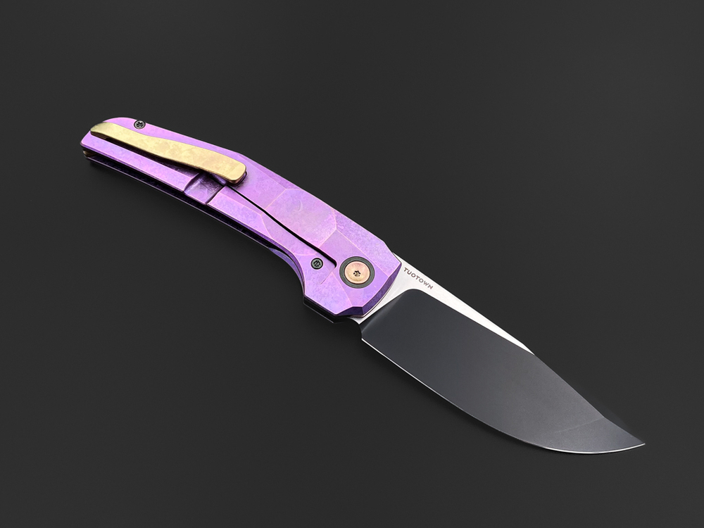 Складной нож Dyag FCF [Tmax DLC Purple CrystalTi]