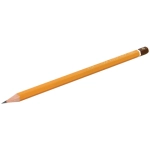 Карандаш чернографитный KOH-I-NOOR 1500, 1 шт., 4B, корпус желтый, заточенный, 150004B01170RU