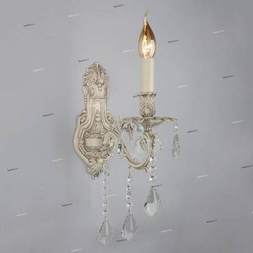 Бра настенное OML-74401-01 кремовый Omnilux Taranto