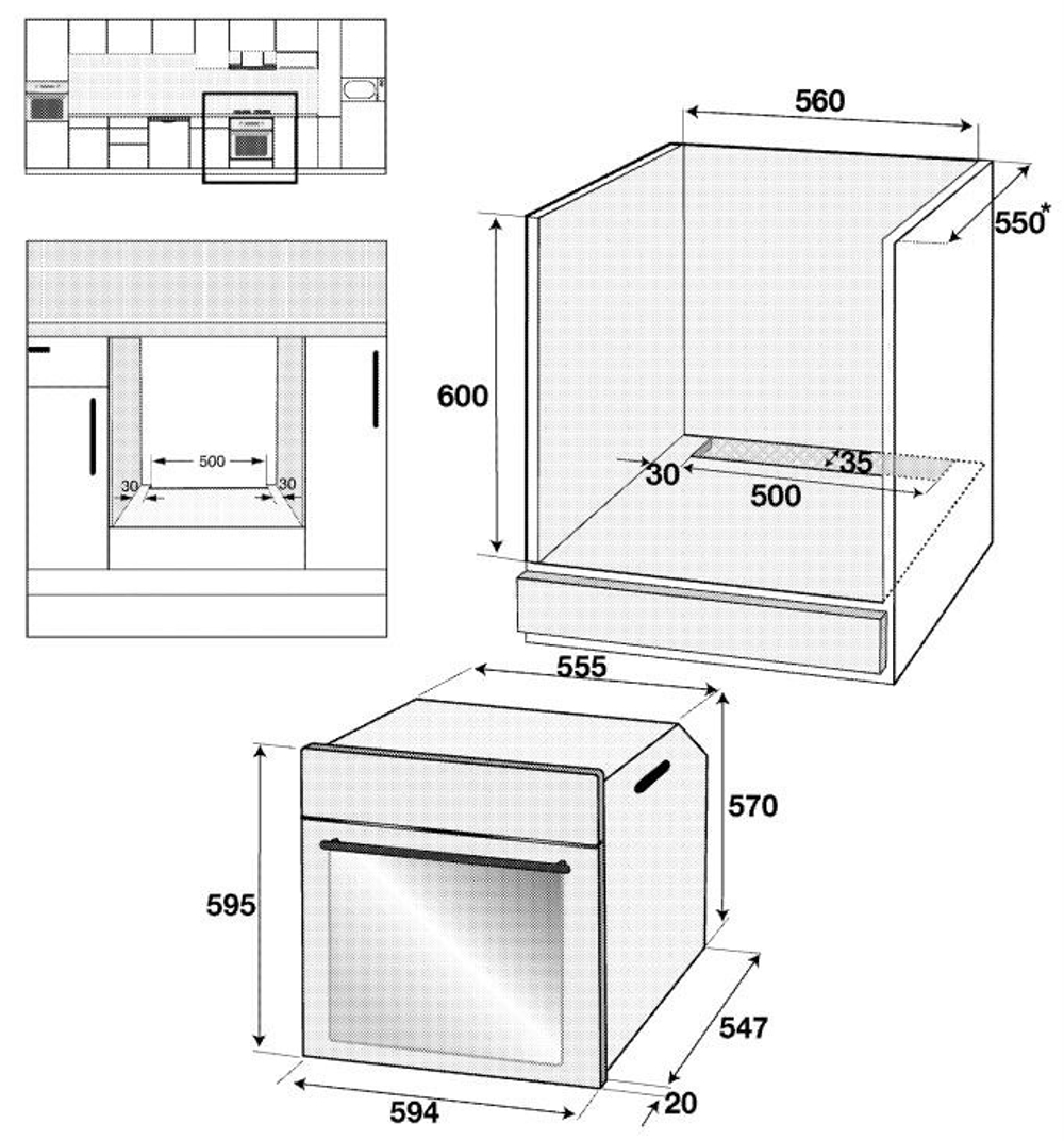 Электрический духовой шкаф Beko ORE27205C