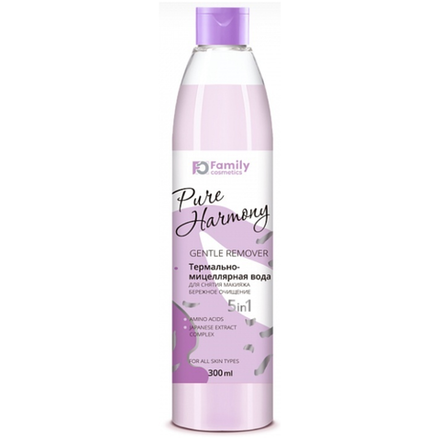 Мицелярная вода Family Cosmetics Бережное очищение Pure Harmony 5в1 300 мл