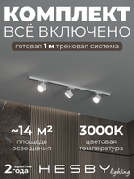 Комплект трековый Hesby Lighting Skylite No13 HSBL_kompl_S013_NI1W3K