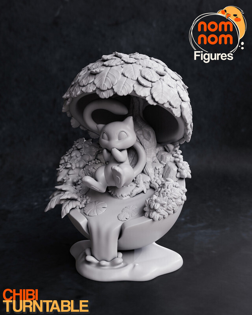 Покемон Мяут Pokemon Chibi Funko POP Mew Pok mon Коллекционная Фигурка Аниме