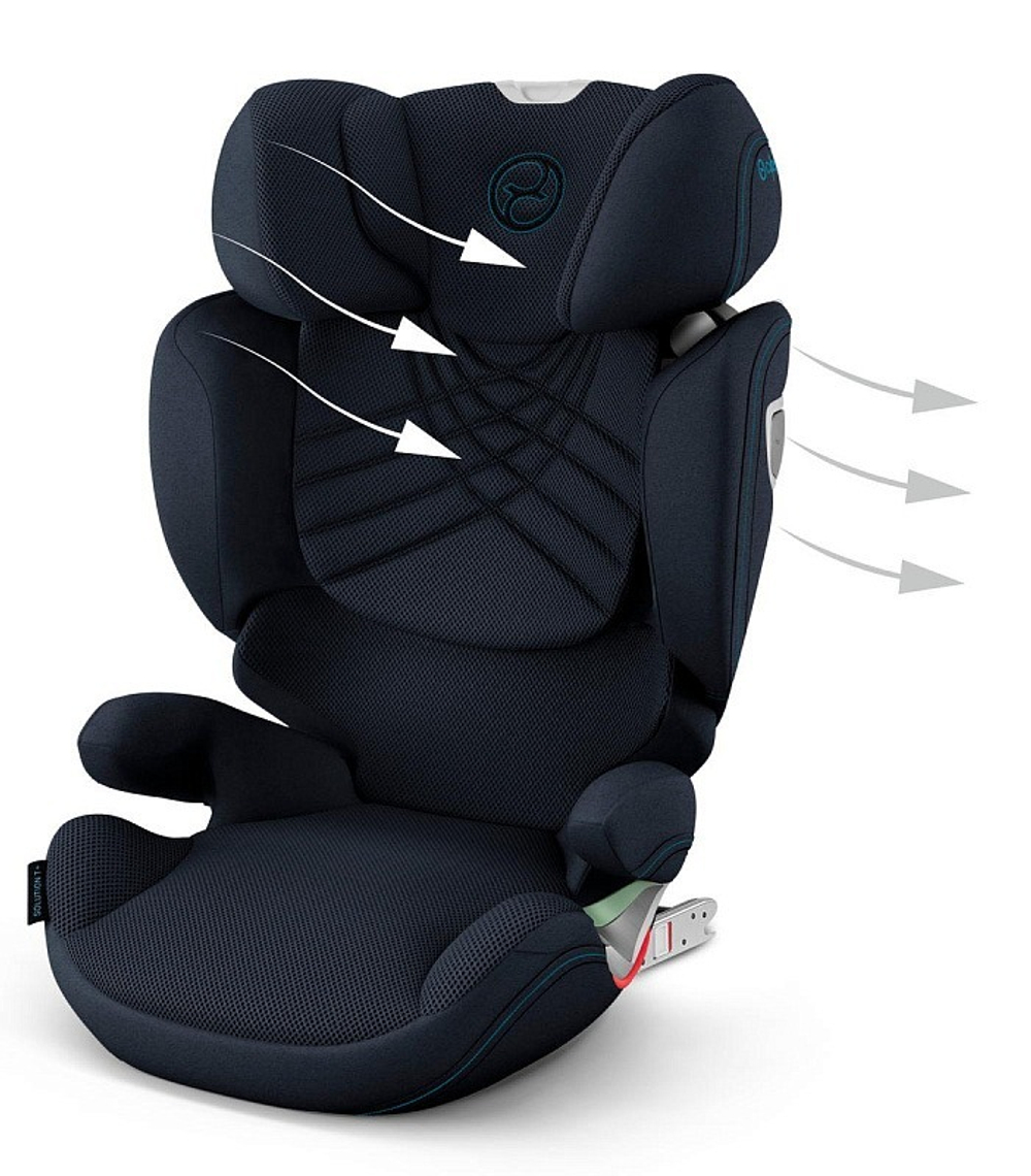 Автокресло группы 2/3 Cybex Solution T i-Fix Plus, Nautical Blue