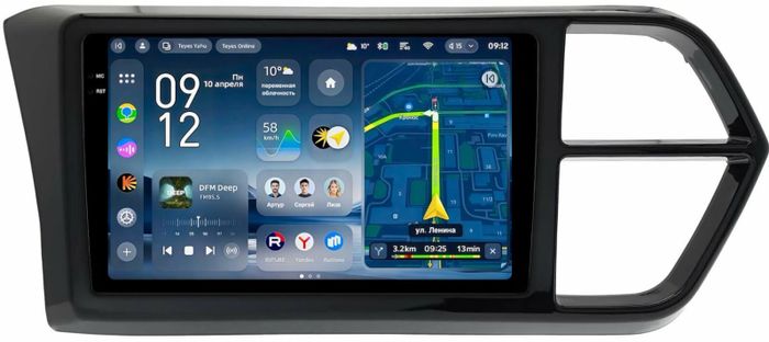Магнитола для Jetta VS5, VS7 2022+ - Teyes CC4-PRO монитор 10.36" 2K QLED на Android 13, Быстрейшая, Snapdragon 778G, ИИ, CarPlay, DSP, 4G SIM-слот