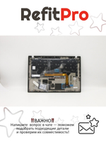Верхняя панель с клавиатурой для ноутбука Lenovo ThinkPad T490s черная (02HM334)