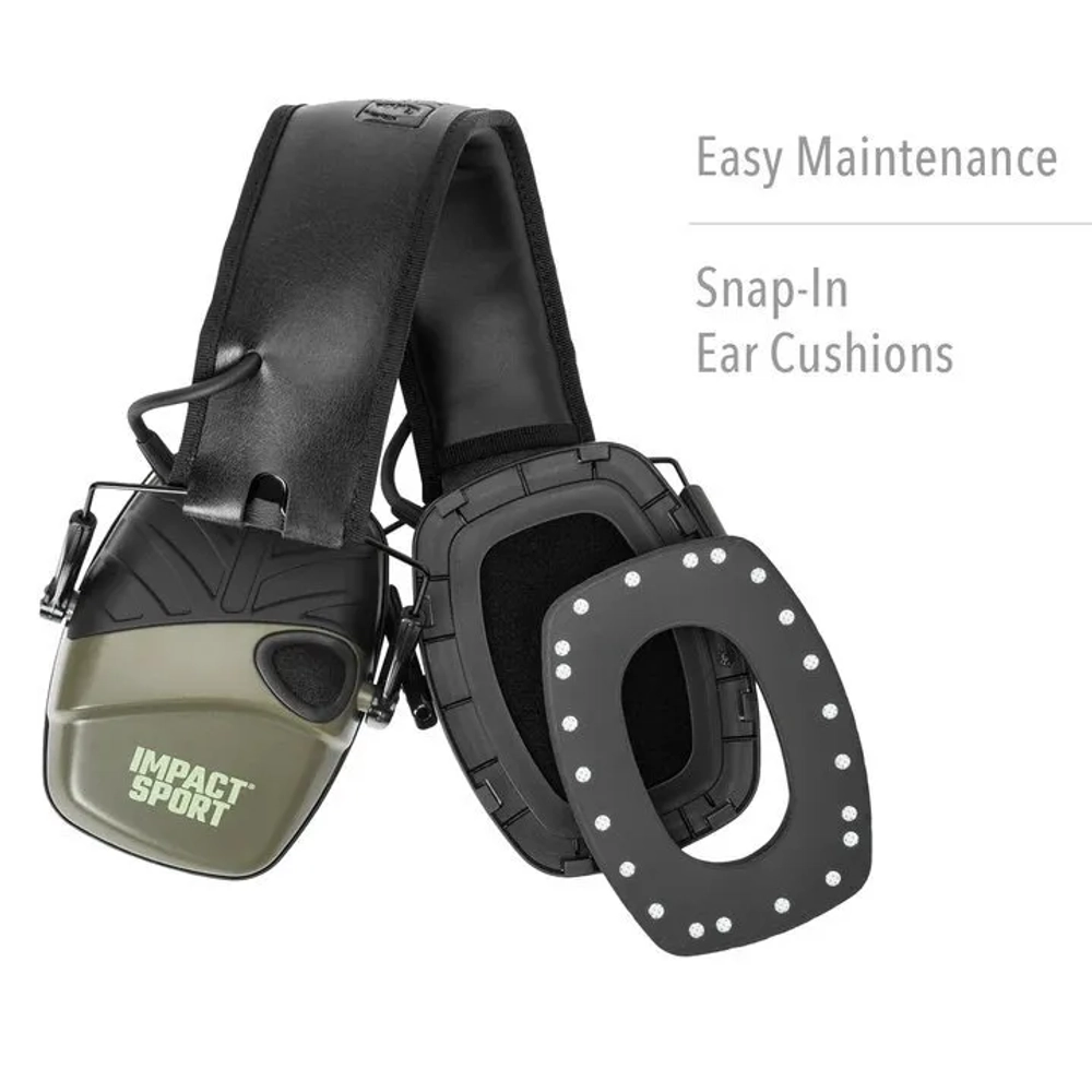 Активные наушники Howard Leight Impact Sport (Olive)