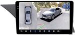 Магнитола для Mercedes-Benz GLK X204 2012-2015 NTG 4.5 - FarCar BX9-360-9590 монитор 9.5" 2K QLED на Android 13, Быстрая, CarPlay, 4G SIM-слот, 4 камеры в комплекте