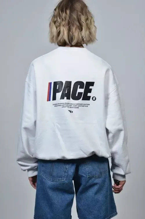 Толстовка 3C Pace белая