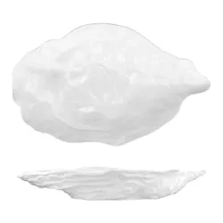 Салатник 2400 мл 50*30 см h8 см овальный Oyster белый фарфор P.L. Proff Cuisine [1]