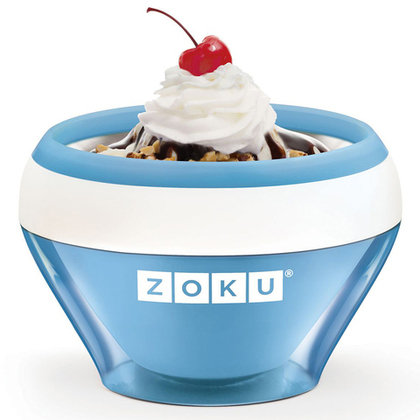 Мороженица ice cream maker синяя