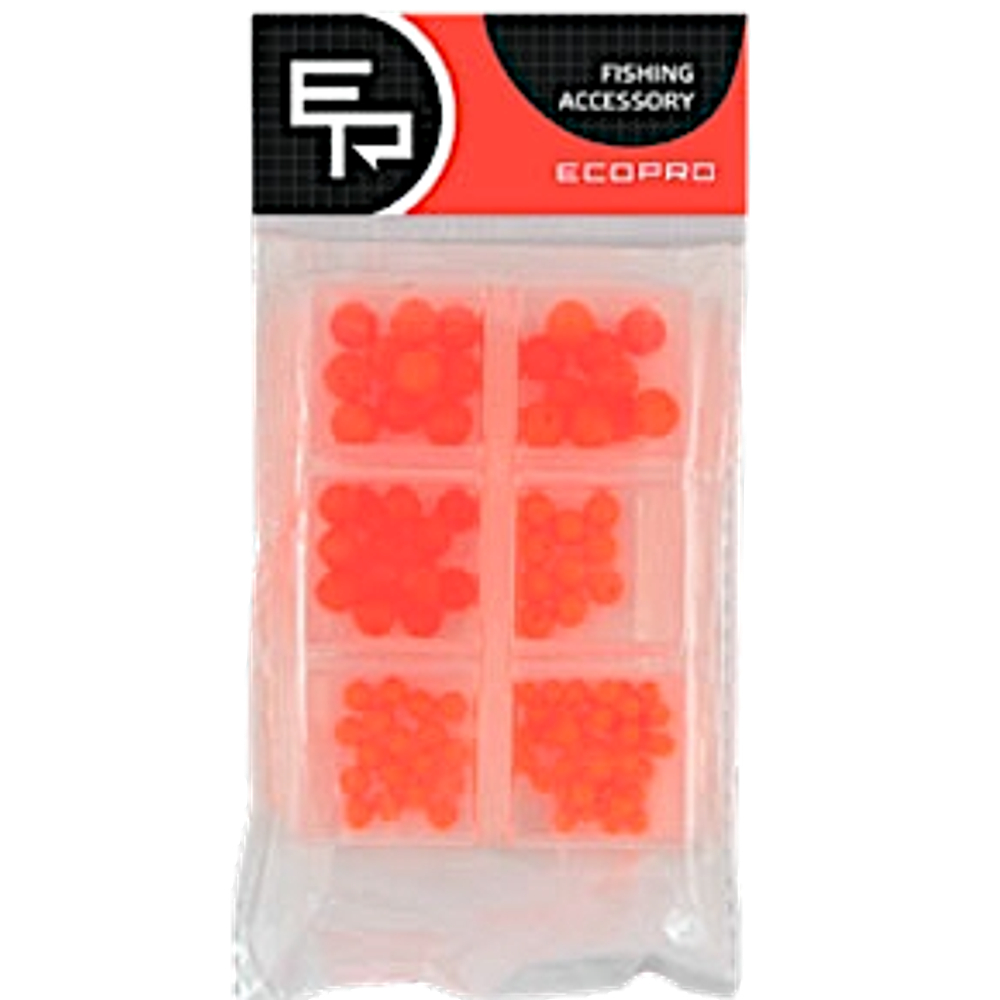 Бусинки EcoPro EPPVCOR-185 Мякгие PVC Orange (OR-185) 185шт
