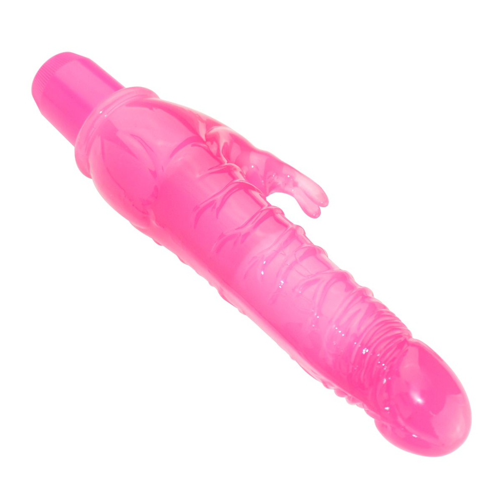 Розовый вибратор-кролик Penetrator Climbing Rabbit 7.5 - 19 см. (Цвет: розовый)
