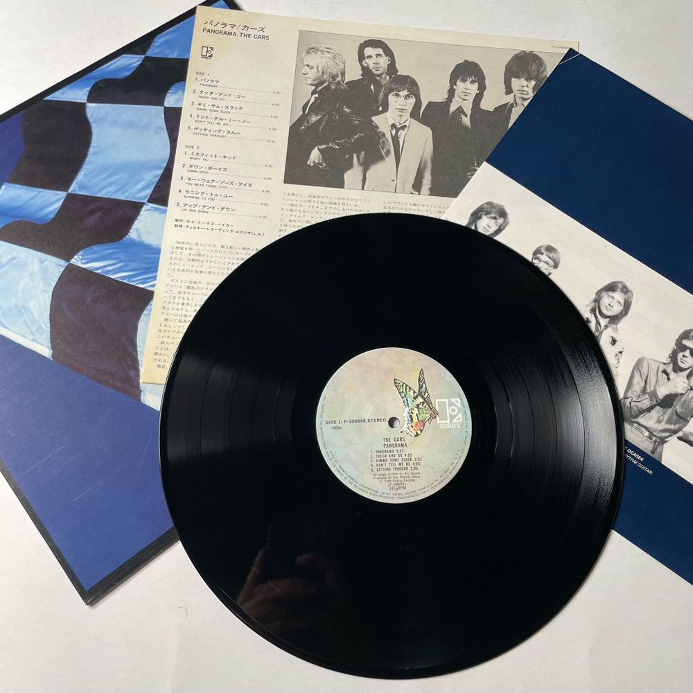 Винтажная виниловая пластинка LP The Cars Panorama (Japan 1980) (No Obi) Touch And Go