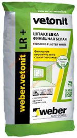 Шпатлевка финишная Ветонит ЛР Плюс (Vetonit LR+) (25кг)