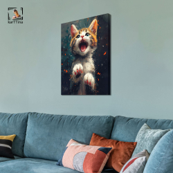 Картина karTTina "Котенок из водички" 30х40 см