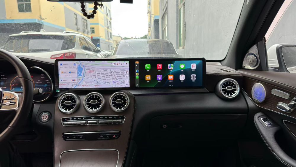 Установочный комплект для MERCEDES C class / GLC / W205 2015-2018 NTG 5.0/5.1  KUBERG SL-M1207-NTG50