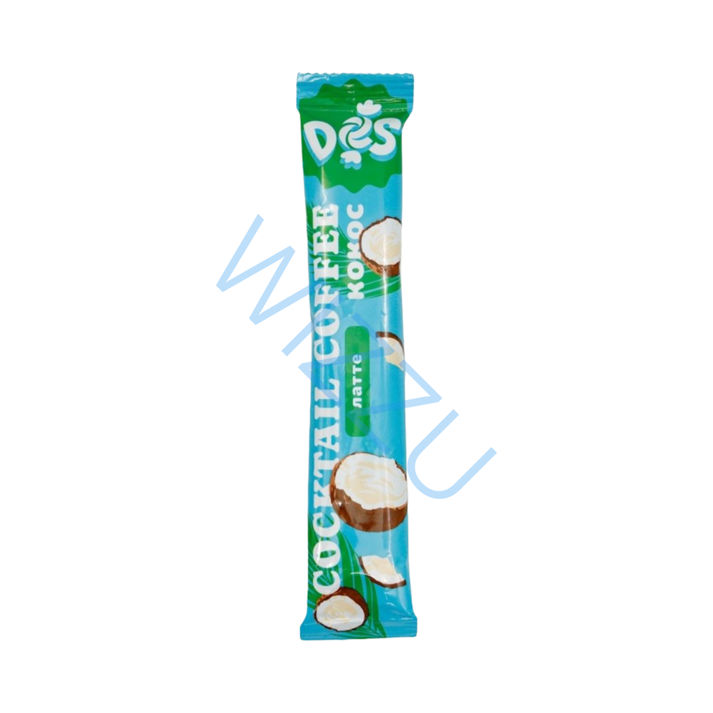 Нап. коф. раств.  DES  Латте "Кокос" 30г (18 блок * 20 шт)