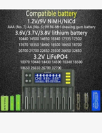 Зарядное устройство интеллектуальное LiitoKala Lii-S8 для аккумуляторов 18650 26650