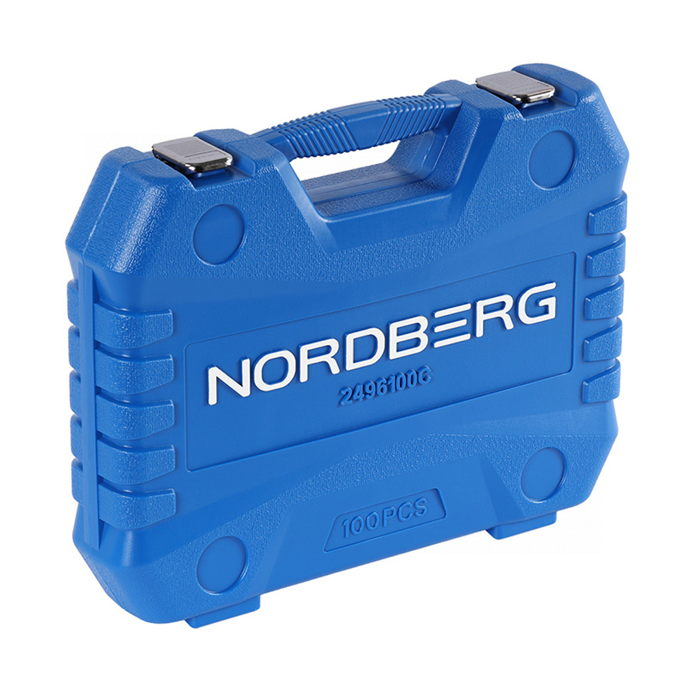 NORDBERG (2496100C) Набор инструментов, 100 предметов