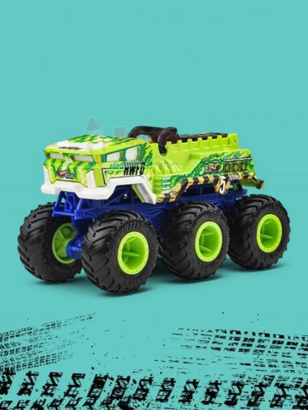 Машинка Monster Trucks Хот Вилс Big Rigs HWN86 JCH45