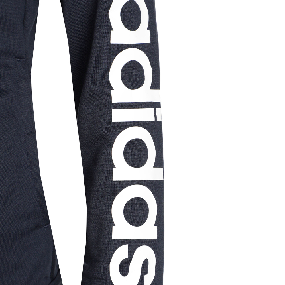 Женские теннисные Костюмы adidas Linear Tracksuit Women - Dark Blue, White