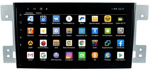 Магнитола для Suzuki Grand Vitara 2005-2016 - Parafar PF053XHD на Android 13, CarPlay, 4G SIM-слот
