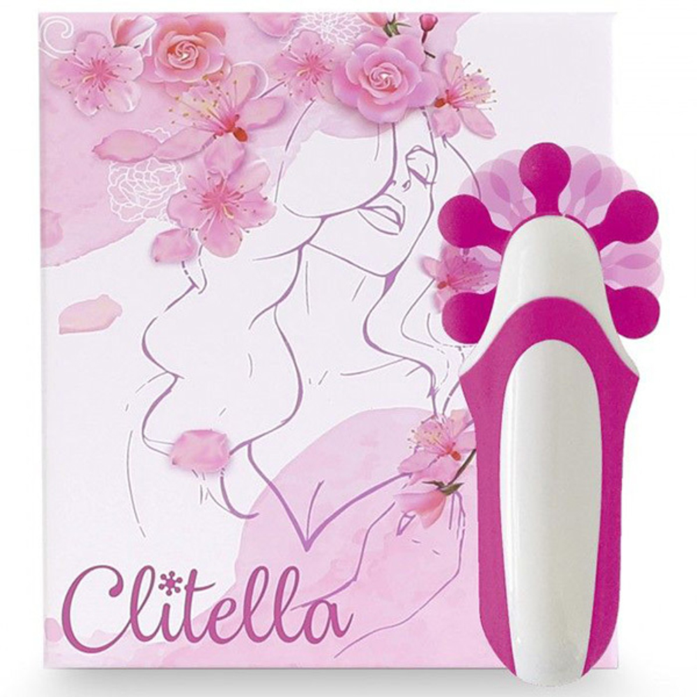 Розовый оросимулятор со сменными насадками для вращения Feelz Toys Clitella