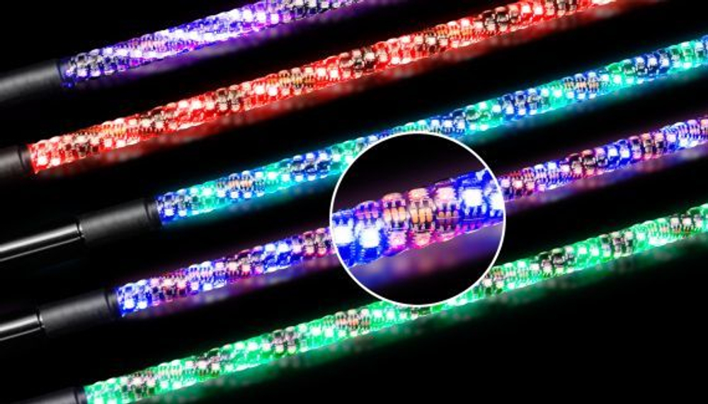 Флагшток Boss в/з с RGB подсветкой диодной (L=122см)