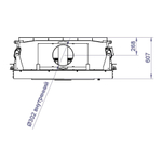 КАМИННАЯ ТОПКА F 1300W (STAV)