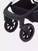 Коляска детская MOWBaby "ZOOM"PU (2в1) RA086 Gold Black