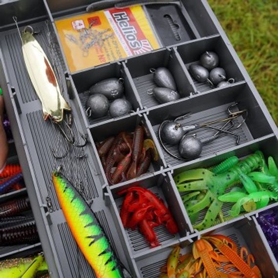 Ящик для снастей NISUS Tackle Box трехполочный синий (N-TB-3-B)