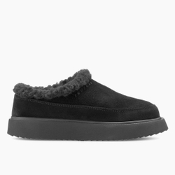 Замшевые полуботинки INUIKII Classik Micro black на меху