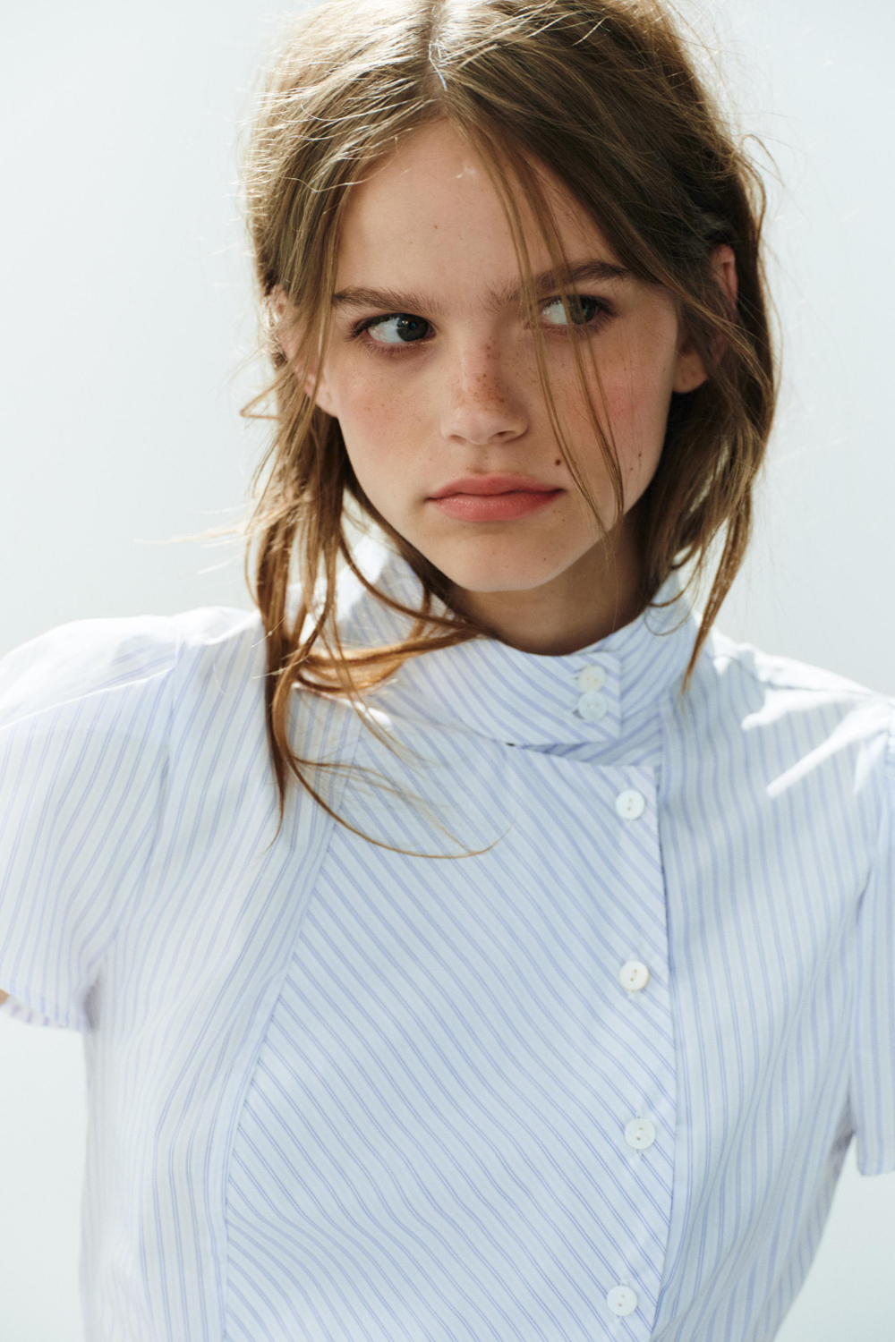 РУБАШКА С КОРОТКИМИ РУКАВАМИ — ZARA