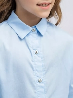 Школьная рубашка классическая oversize