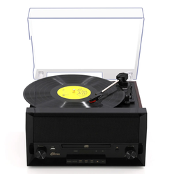 RITMIX LP-400B Проигрыватель винила Коричневое дерево