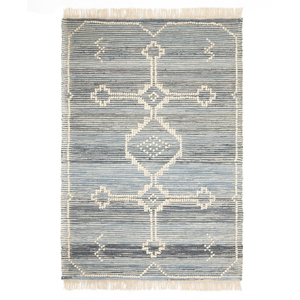 Ковер из шерсти и денима jammu из коллекции ethnic, 120х180см