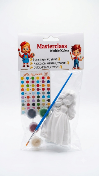 Gips fiqurlar. Masterclass world of colors 11