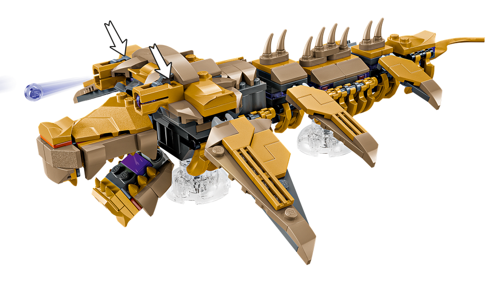 Конструктор Лего Марвел Мстители против «воздушного кита» | LEGO Marvel Avengers vs the Leviathan 76290 347 деталей (7+)