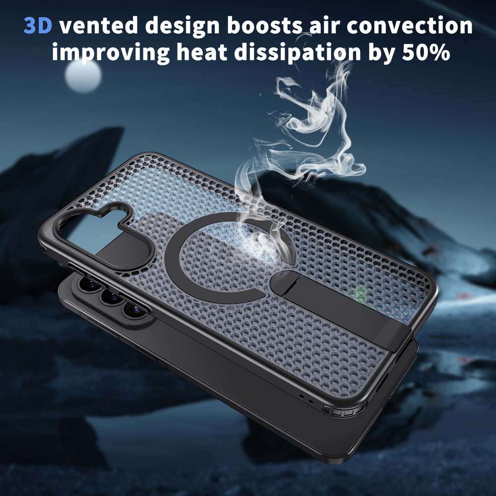 Прозрачный чехол Mesh Pro Magnetic Case для Samsung Galaxy A37 5G