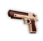 Пистолет DESERT EAGLE от TARG - деревянный конструктор легендарного пистолета американский орел, сборная модель, 3d пазл, оружие