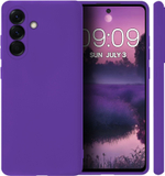 Мягкий Soft Touch чехол из силикона для SAMSUNG A56 / A36 с бархатной подкладкой
