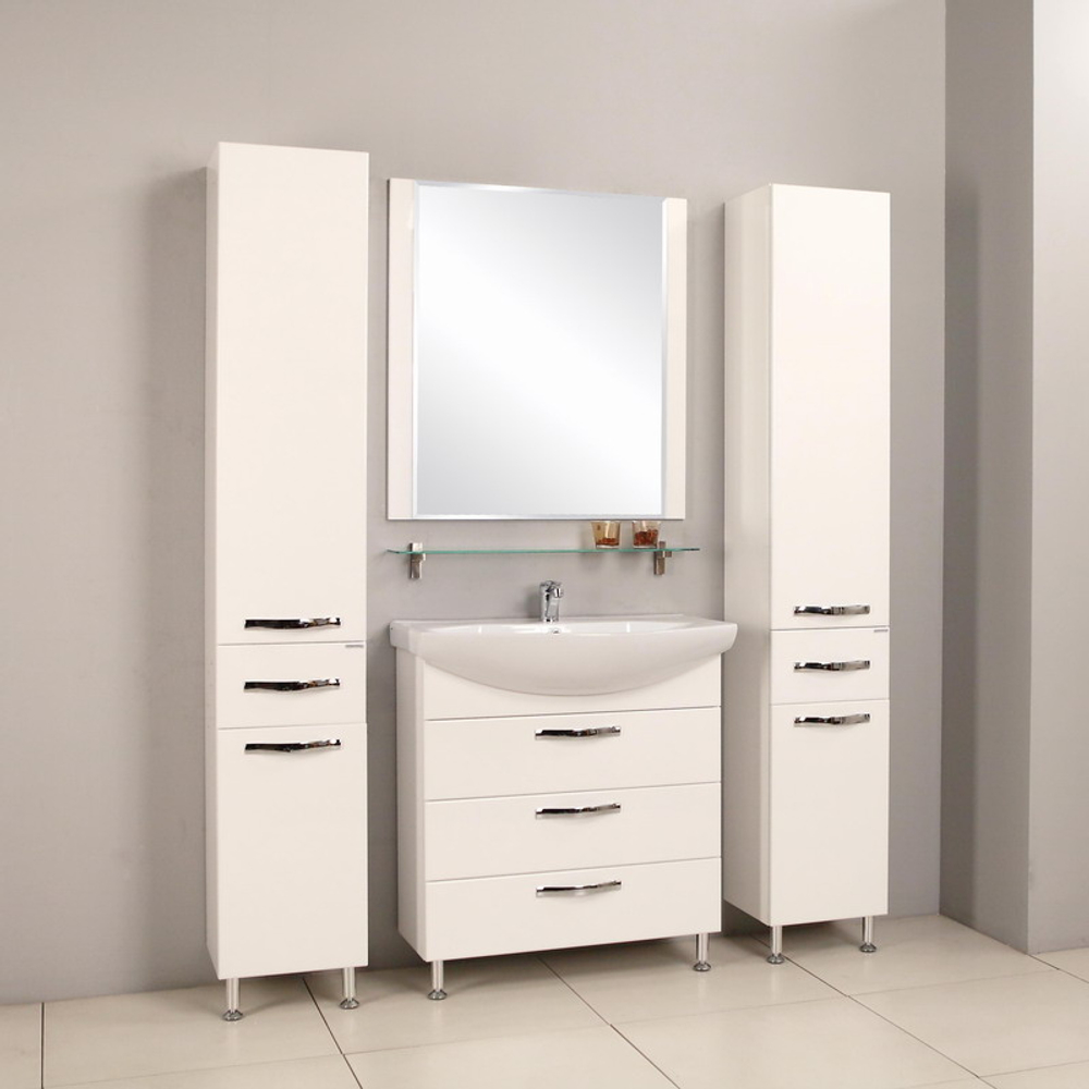 Зеркало AQUATON Ария 80 белое (1A141902AA010)