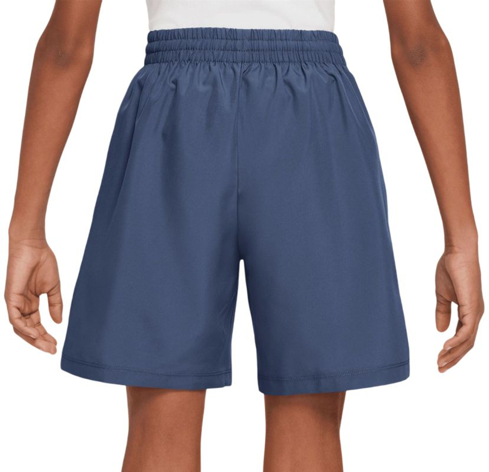 Шорты для мальчика теннисные Nike Boys Dri-Fit Multi+ - mystic navy/white