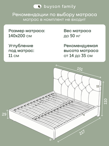 Кровать БайСтронг (велюр)