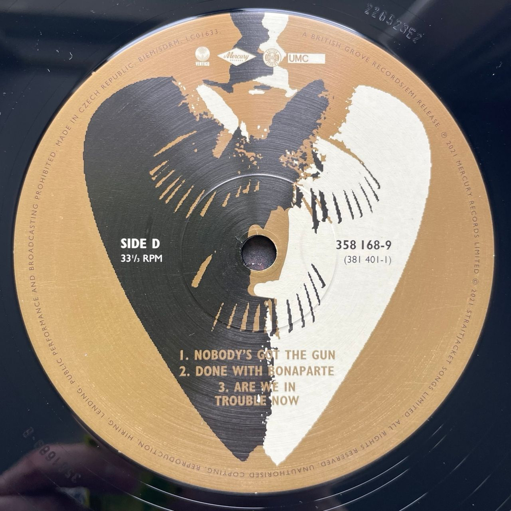 Виниловая пластинка LP Mark Knopfler Golden Heart (Европейский Союз 2021)