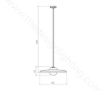 Pendant design lamp  Sedge by Bert Frank