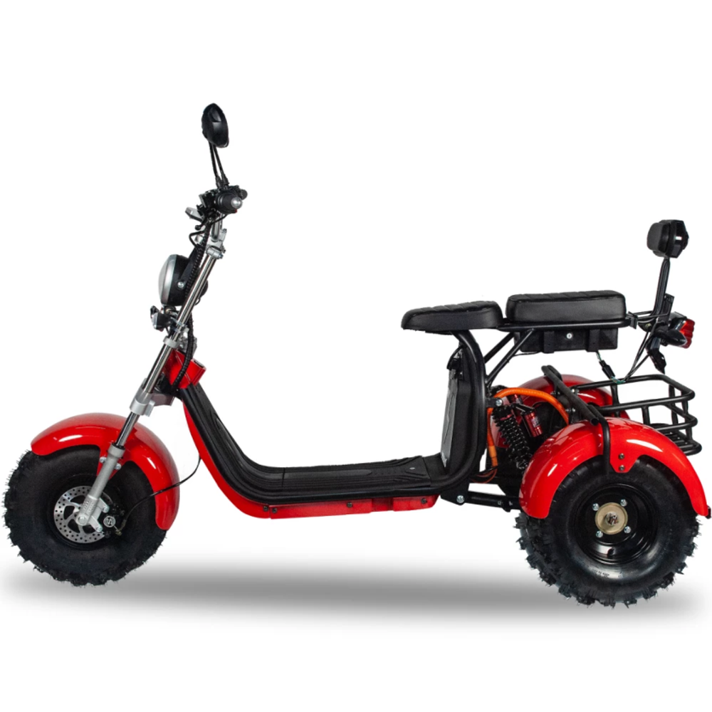 Электроскутер CityCoco Trike Minako REX 3000W Красный