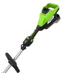 Триммер аккумуляторный Greenworks ST161S Арт. 2112307UB, 82V, 1,6 кВт, 43 см, бесщеточный, с АКБ 5Ач и ЗУ