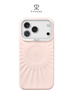Чехол для iPhone 17 Pro корунд розовый